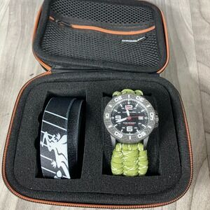Chronologia Canyoneer 94024-E Granite Paracord Watch – New with Headlamp